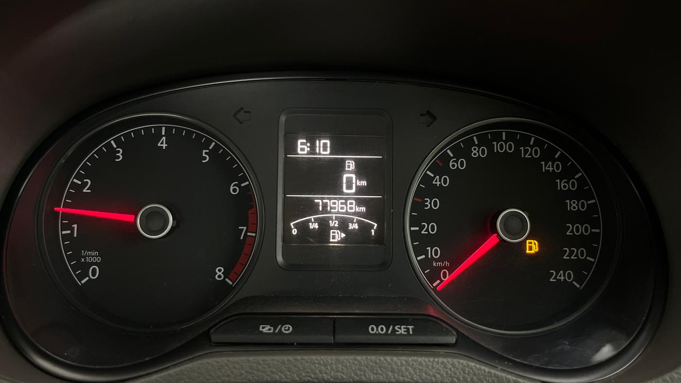 2021 Volkswagen Vento HIGHLINE 1.0L TSI, Petrol, Manual, 77,966 km, Odometer Image