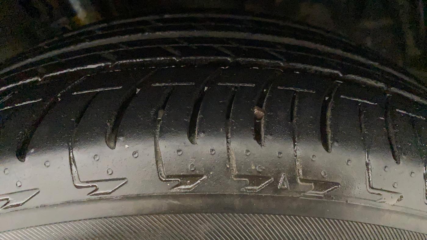 2018 Ford Ecosport TITANIUM + 1.5L PETROL AT, Petrol, Automatic, 53,768 km, Left Front Tyre Tread