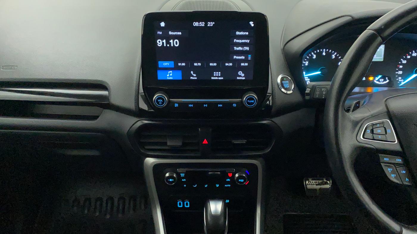 2018 Ford Ecosport TITANIUM + 1.5L PETROL AT, Petrol, Automatic, 53,768 km, Air Conditioner