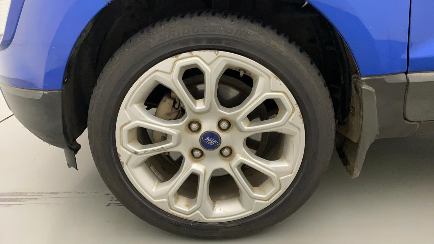 2018 Ford Ecosport TITANIUM + 1.5L PETROL AT, Petrol, Automatic, 53,768 km, Left Front Wheel