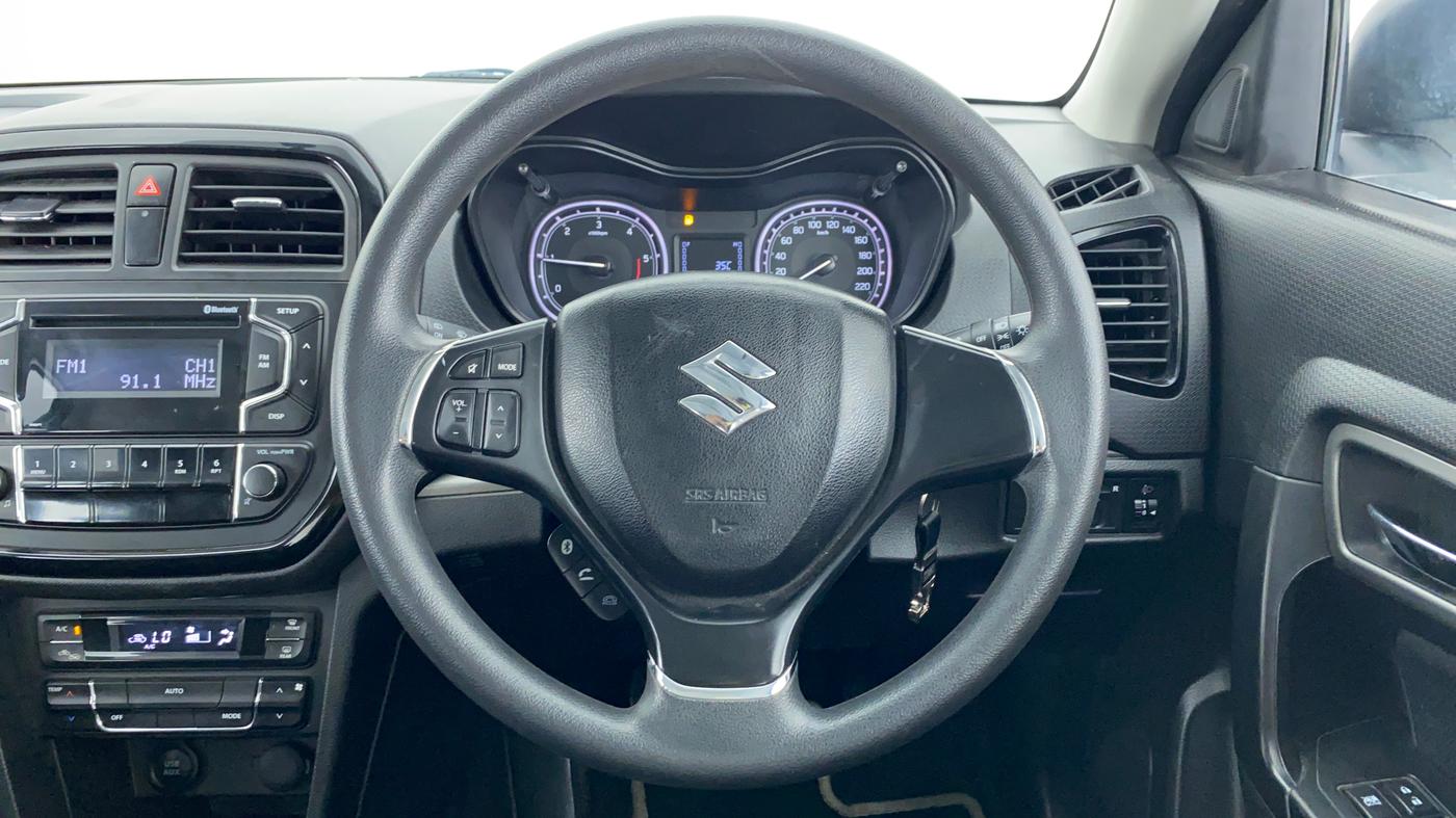 2019 Maruti Vitara Brezza ZDI, Diesel, Manual, 31,516 km, Steering Wheel Close Up