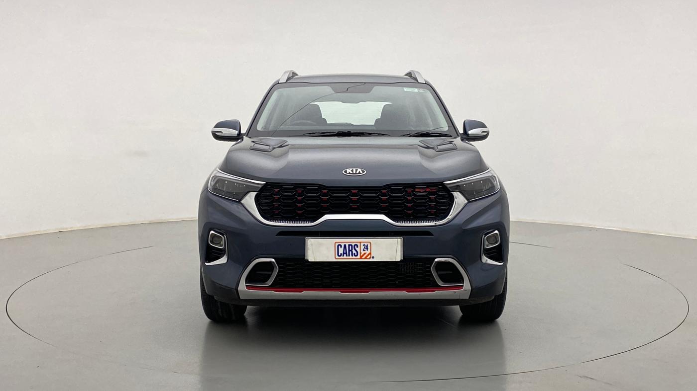 2020 KIA SONET GTX + 1.0 IMT, Petrol, Manual, 10,902 km, Front