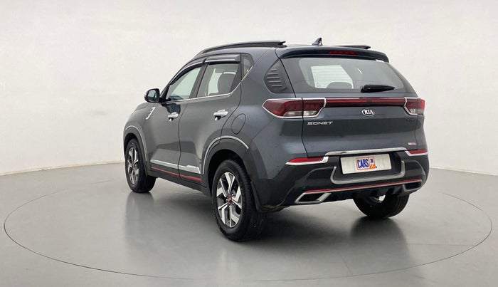 2020 KIA SONET GTX + 1.0 IMT, Petrol, Manual, 10,902 km, Left Back Diagonal