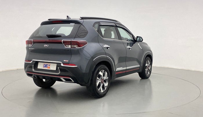 2020 KIA SONET GTX + 1.0 IMT, Petrol, Manual, 10,902 km, Right Back Diagonal
