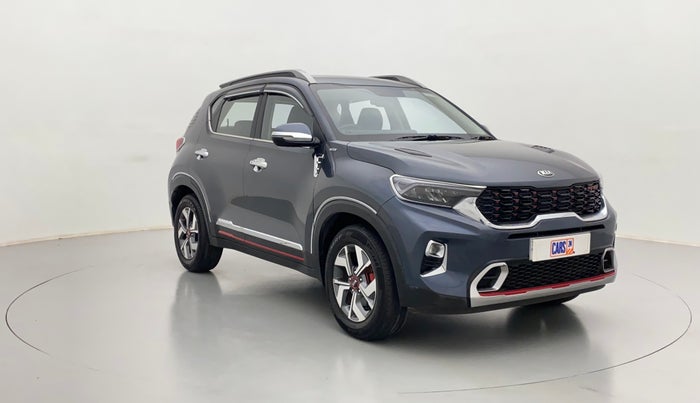 2020 KIA SONET GTX + 1.0 IMT, Petrol, Manual, 10,902 km, Right Front Diagonal