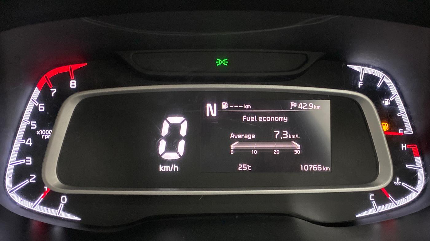2020 KIA SONET GTX + 1.0 IMT, Petrol, Manual, 10,902 km, Odometer Image