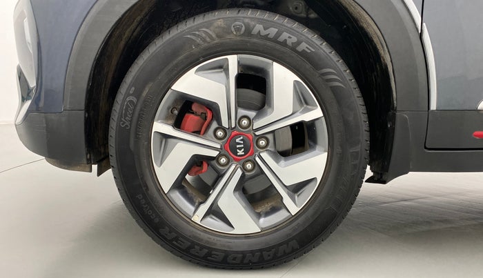 2020 KIA SONET GTX + 1.0 IMT, Petrol, Manual, 10,902 km, Left Front Wheel