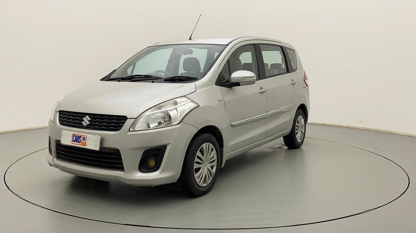 2014 Maruti Ertiga VXI, Petrol, Manual, 76,333 km, Left Front Diagonal