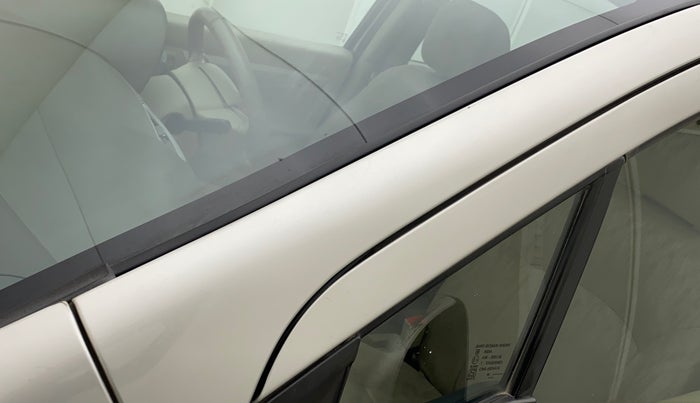 2014 Maruti Ertiga VXI, Petrol, Manual, 76,333 km, Left A pillar - Slightly dented