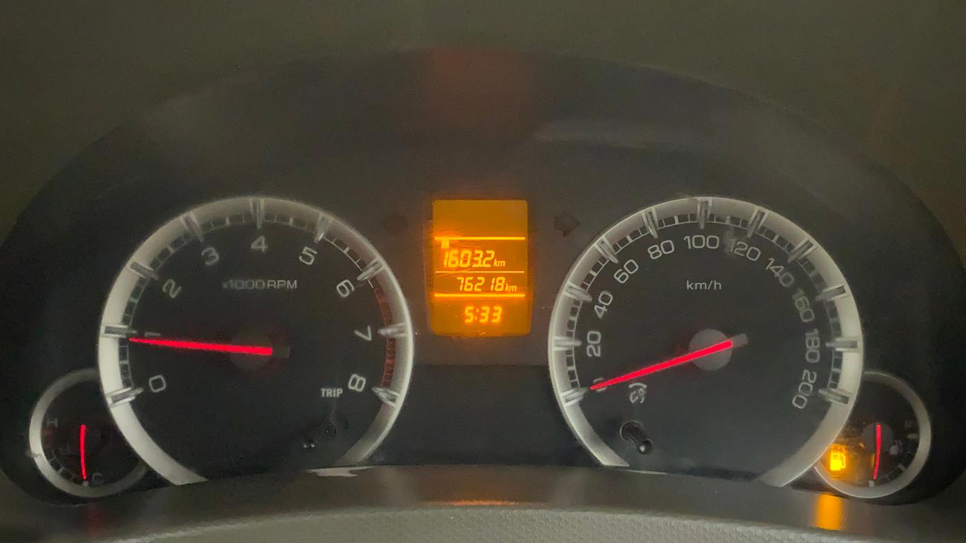 2014 Maruti Ertiga VXI, Petrol, Manual, 76,333 km, Odometer Image