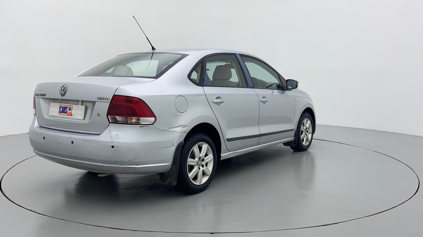 2011 Volkswagen Vento HIGHLINE 1.6 MPI, Petrol, Manual, 78,653 km, Right Back Diagonal