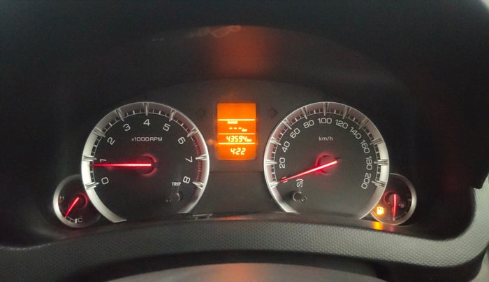 2015 Maruti Swift VXI, Petrol, Manual, 43,661 km, Odometer Image