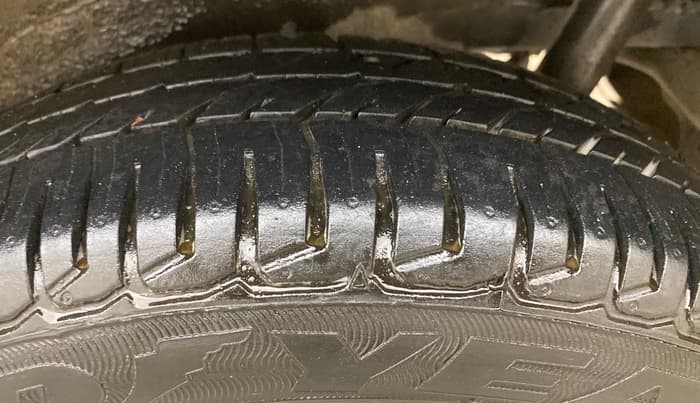 2018 Maruti Wagon R 1.0 VXI, Petrol, Manual, 86,377 km, Left Rear Tyre Tread