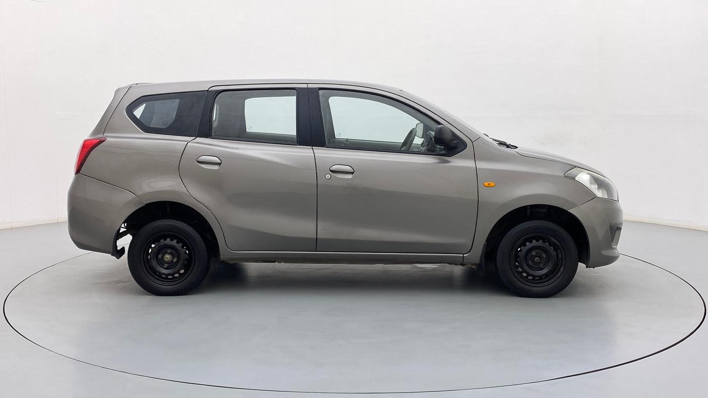 2016 Datsun Go Plus T, Petrol, Manual, 92,608 km, Right Side View