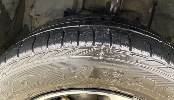 2022 Tata NEXON XZA PLUS (HS) PETROL, Petrol, Automatic, 33,373 km, Left Front Tyre Tread