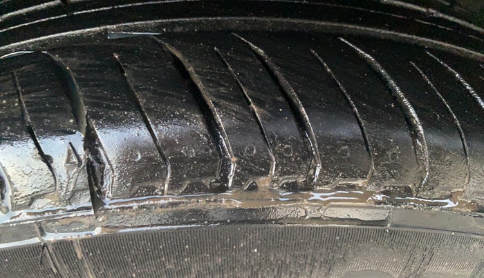 2019 Tata NEXON XZ PETROL, Petrol, Manual, 53,559 km, Left Front Tyre Tread