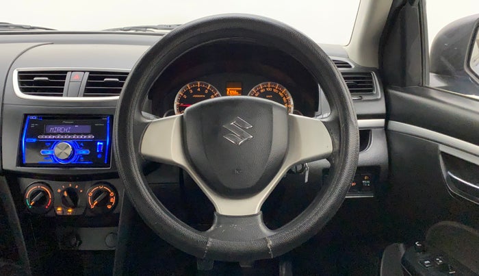 2014 Maruti Swift VXI, Petrol, Manual, 25,358 km, Steering Wheel Close Up