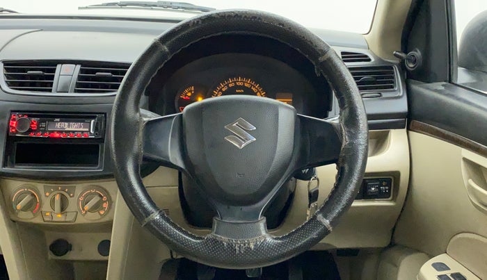 2015 Maruti Swift Dzire LXI (O), CNG, Manual, 1,08,326 km, Steering Wheel Close Up