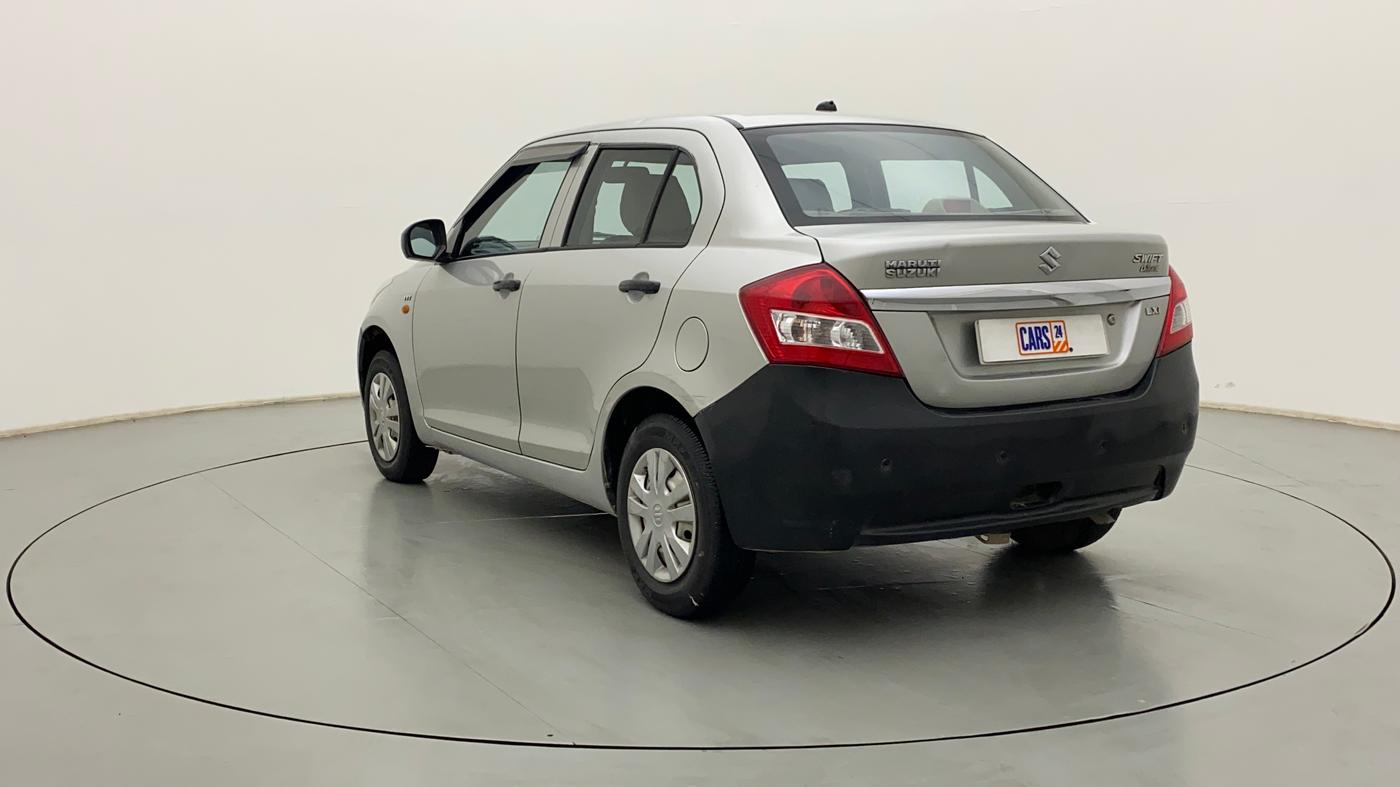 2015 Maruti Swift Dzire LXI (O), CNG, Manual, 1,08,326 km, Left Back Diagonal