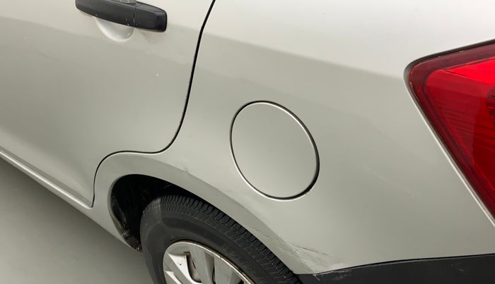 2015 Maruti Swift Dzire LXI (O), CNG, Manual, 1,08,326 km, Left quarter panel - Minor scratches