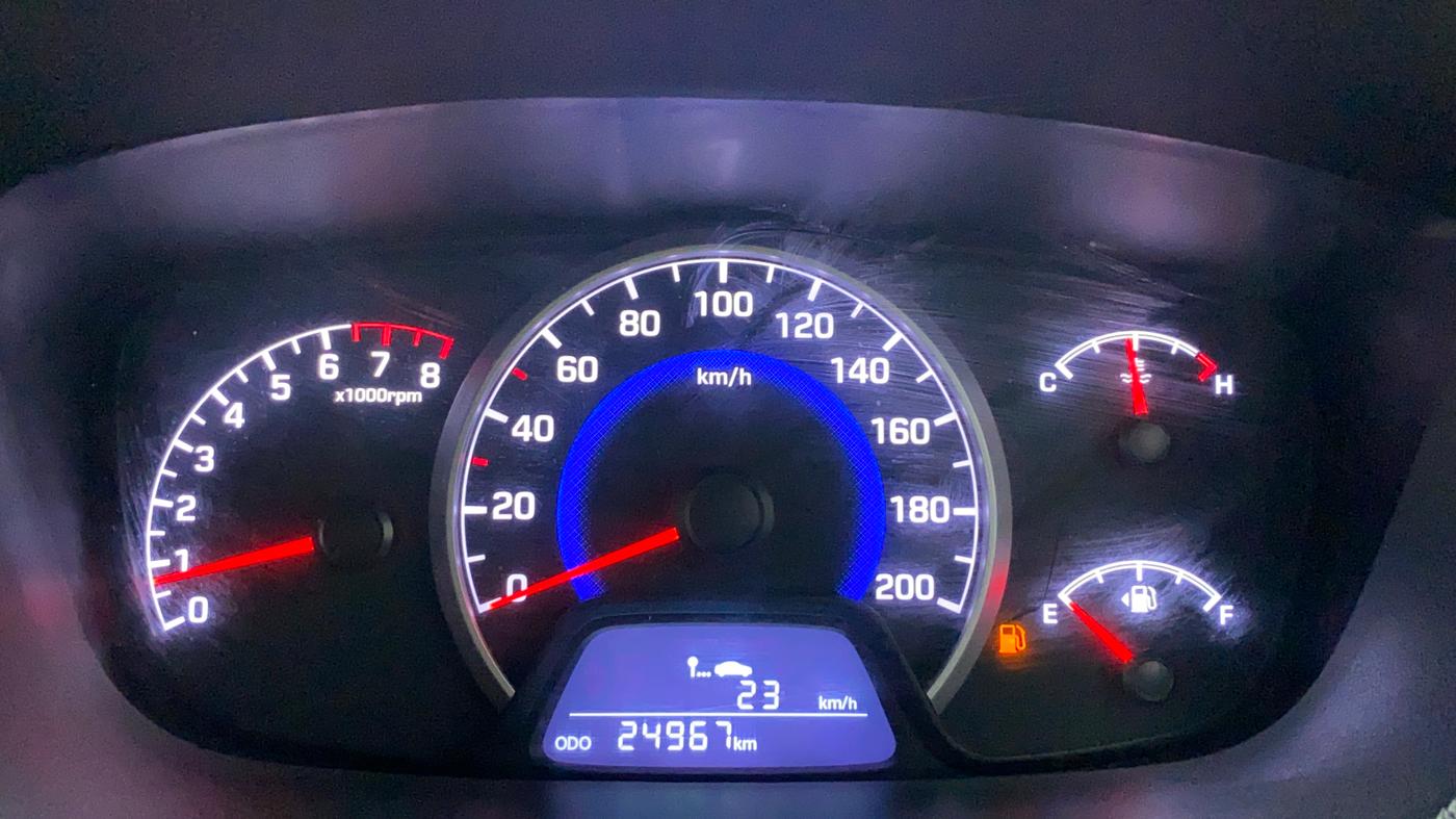 2019 Hyundai Grand i10 SPORTZ 1.2 KAPPA VTVT, Petrol, Manual, 24,967 km, Odometer Image