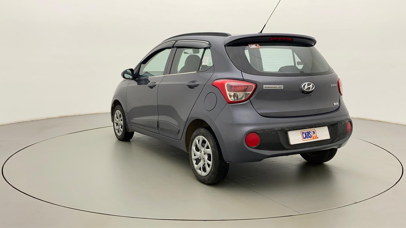 2019 Hyundai Grand i10 SPORTZ 1.2 KAPPA VTVT, Petrol, Manual, 24,967 km, Left Back Diagonal