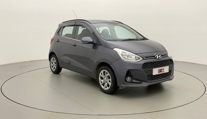 2019 Hyundai Grand i10 SPORTZ 1.2 KAPPA VTVT, Petrol, Manual, 24,967 km, Right Front Diagonal