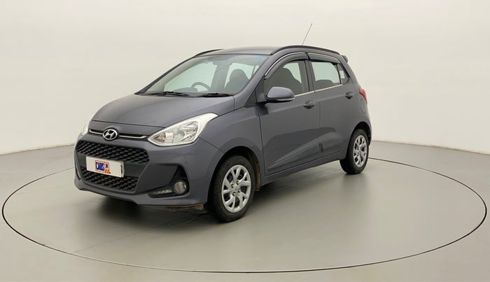 2019 Hyundai Grand i10 SPORTZ 1.2 KAPPA VTVT, Petrol, Manual, 24,967 km, Left Front Diagonal