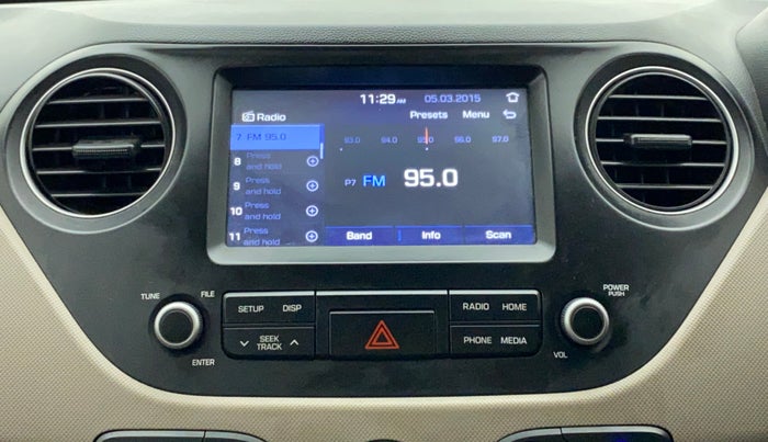 2019 Hyundai Grand i10 SPORTZ 1.2 KAPPA VTVT, Petrol, Manual, 24,967 km, Infotainment System