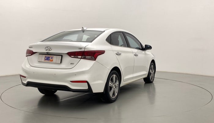2018 Hyundai Verna 1.6 SX VTVT AT (O), Petrol, Automatic, 74,990 km, Right Back Diagonal