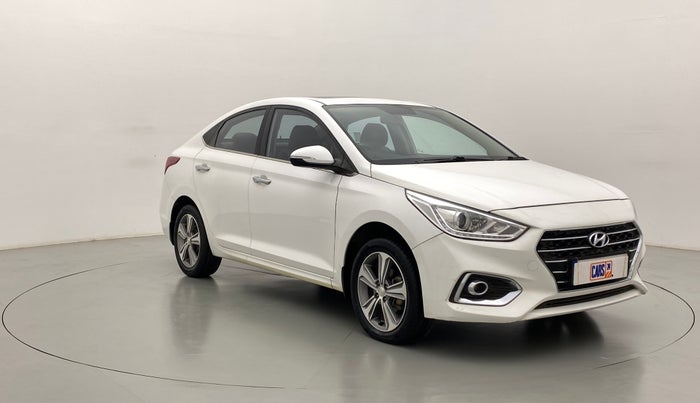 2018 Hyundai Verna 1.6 SX VTVT AT (O), Petrol, Automatic, 74,990 km, Right Front Diagonal
