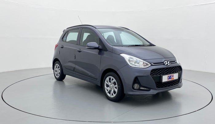 2019 Hyundai Grand i10 SPORTZ 1.2 KAPPA VTVT, Petrol, Manual, 8,515 km, Right Front Diagonal