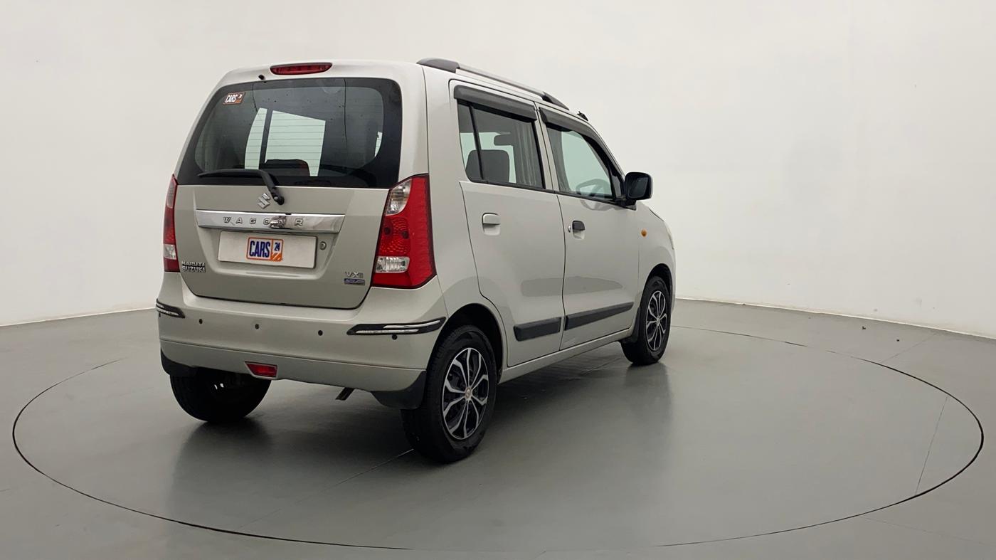 2016 Maruti Wagon R 1.0 VXI AMT, Petrol, Automatic, 33,705 km, Right Back Diagonal