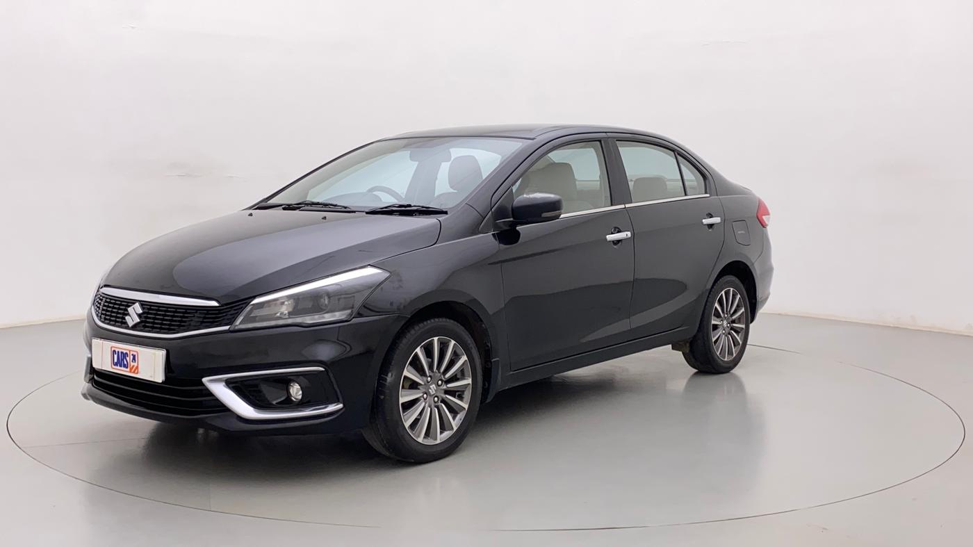 2019 Maruti Ciaz ALPHA  AT 1.5 SHVS PETROL, Petrol, Automatic, 1,08,914 km, Left Front Diagonal