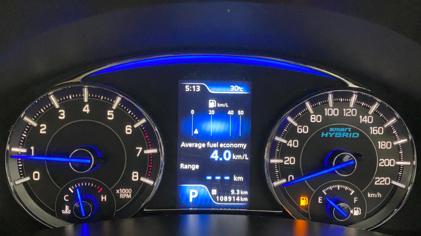 2019 Maruti Ciaz ALPHA  AT 1.5 SHVS PETROL, Petrol, Automatic, 1,08,914 km, Odometer Image