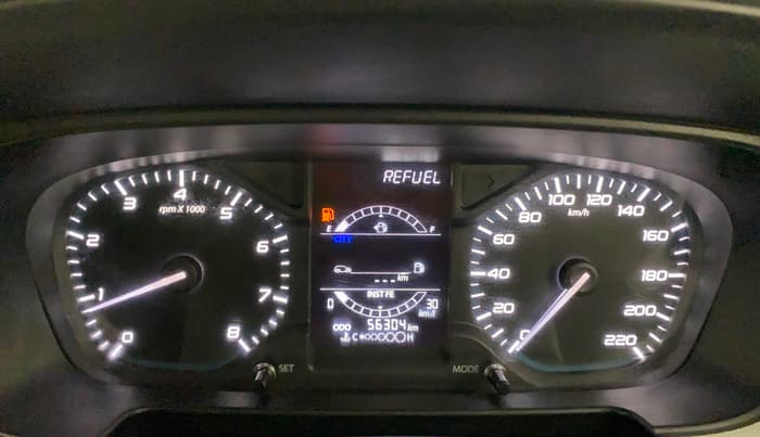 2023 Tata PUNCH PURE MT, Petrol, Manual, 56,302 km, Odometer Image