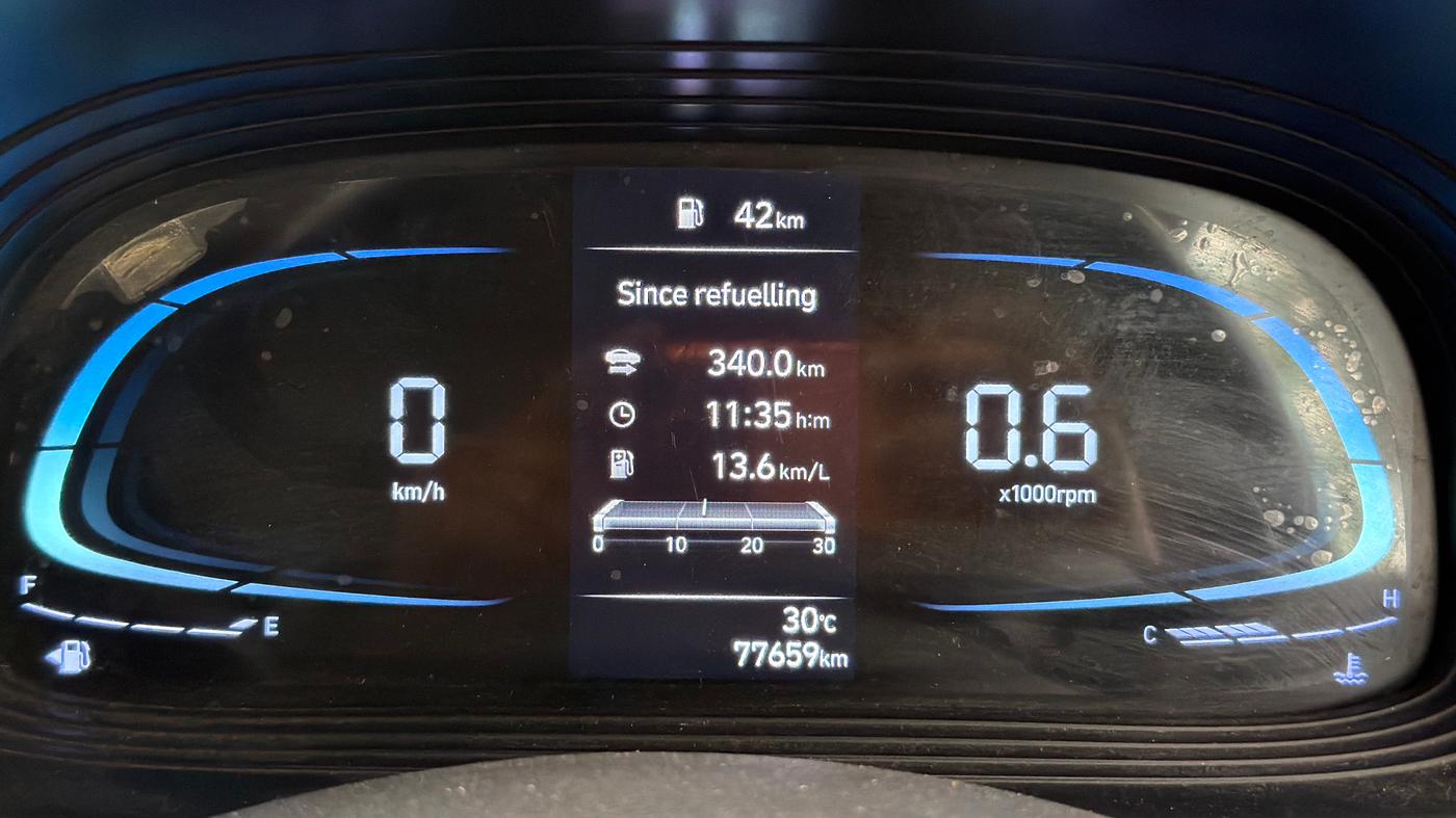 2023 Hyundai VENUE S 1.2, Petrol, Manual, 77,602 km, Odometer Image