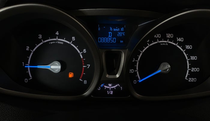 2013 Ford Ecosport TITANIUM 1.5L PETROL AT, Petrol, Automatic, 88,847 km, Odometer Image