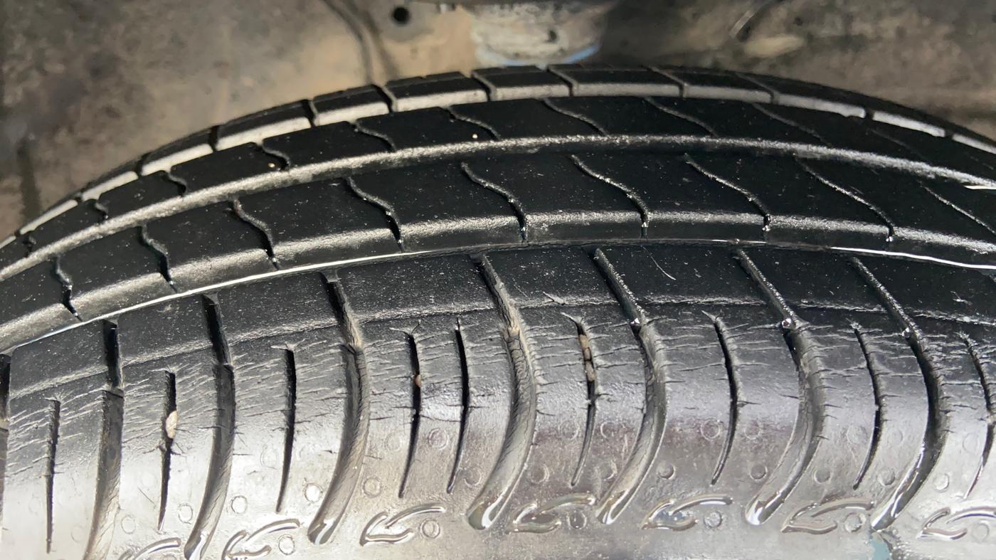2022 Maruti S PRESSO VXI+, Petrol, Manual, 13,421 km, Right Front Tyre Tread