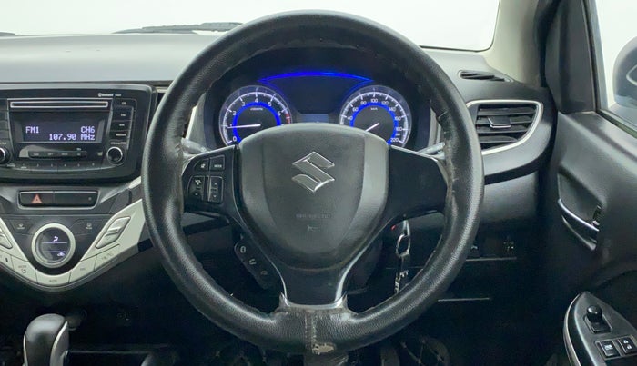 2016 Maruti Baleno DELTA CVT PETROL 1.2, Petrol, Automatic, 50,647 km, Steering Wheel Close Up