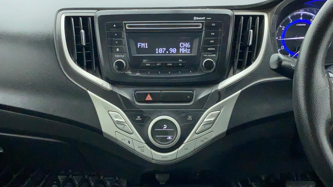 2016 Maruti Baleno DELTA CVT PETROL 1.2, Petrol, Automatic, 50,647 km, Air Conditioner
