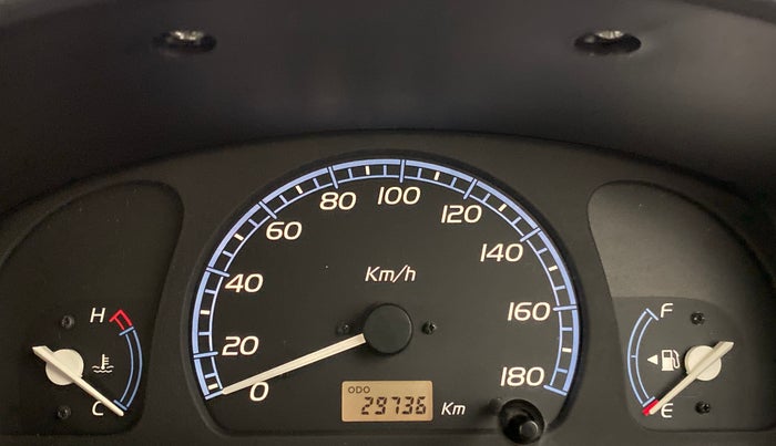 2010 Maruti Wagon R LXI MINOR, Petrol, Manual, 29,736 km, Odometer Image