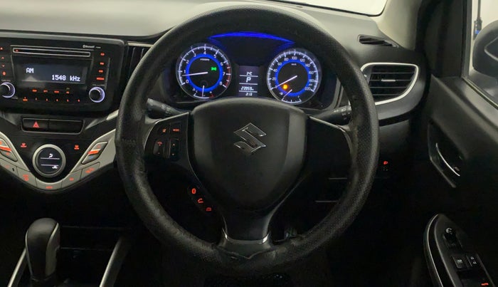 2017 Maruti Baleno DELTA CVT PETROL 1.2, Petrol, Automatic, 24,281 km, Steering Wheel Close Up