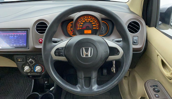 2013 Honda Amaze 1.2 SMT I VTEC, Petrol, Manual, 45,151 km, Steering Wheel Close Up