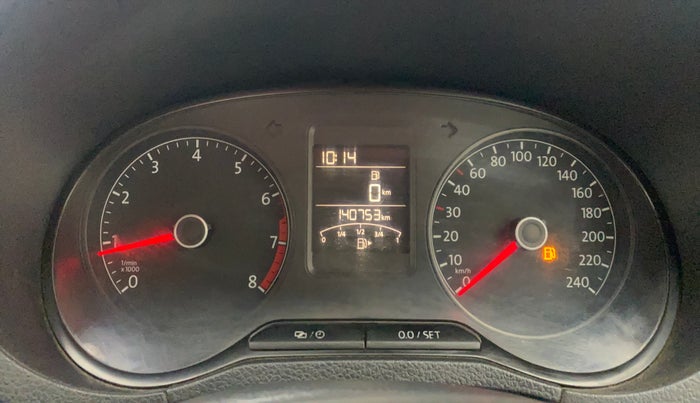 2016 Volkswagen Ameo COMFORTLINE 1.2L, Petrol, Manual, 1,40,751 km, Odometer Image