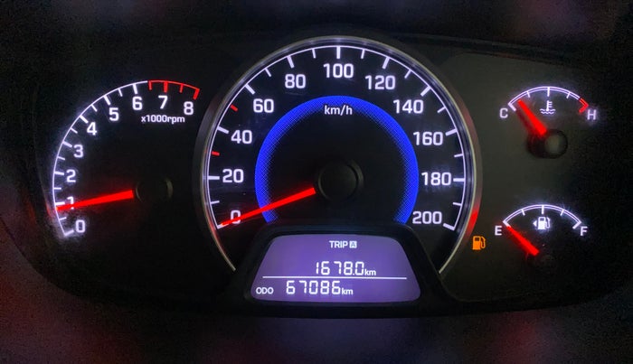 2015 Hyundai Grand i10 ASTA (O) 1.2 KAPPA VTVT, Petrol, Manual, 67,074 km, Odometer Image