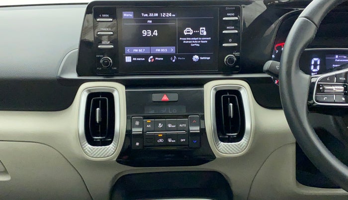 2021 KIA SONET HTX 1.0 IMT, Petrol, Manual, 21,307 km, Air Conditioner