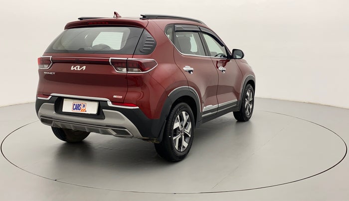 2021 KIA SONET HTX 1.0 IMT, Petrol, Manual, 21,307 km, Right Back Diagonal