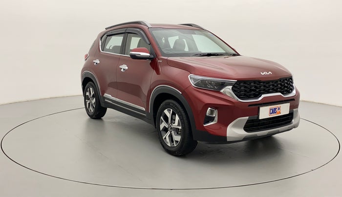 2021 KIA SONET HTX 1.0 IMT, Petrol, Manual, 21,307 km, Right Front Diagonal