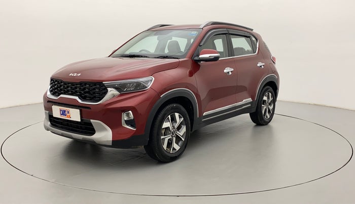 2021 KIA SONET HTX 1.0 IMT, Petrol, Manual, 21,307 km, Left Front Diagonal